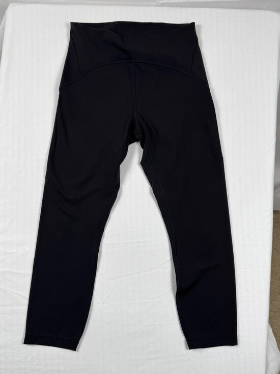 lululemon athletica Pants - Lululemon Wunder Under High Rise 7/8 Leggings Black Size 8 Luxtreme Crop 24”